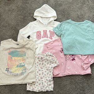 Girls size 6 bundle tops